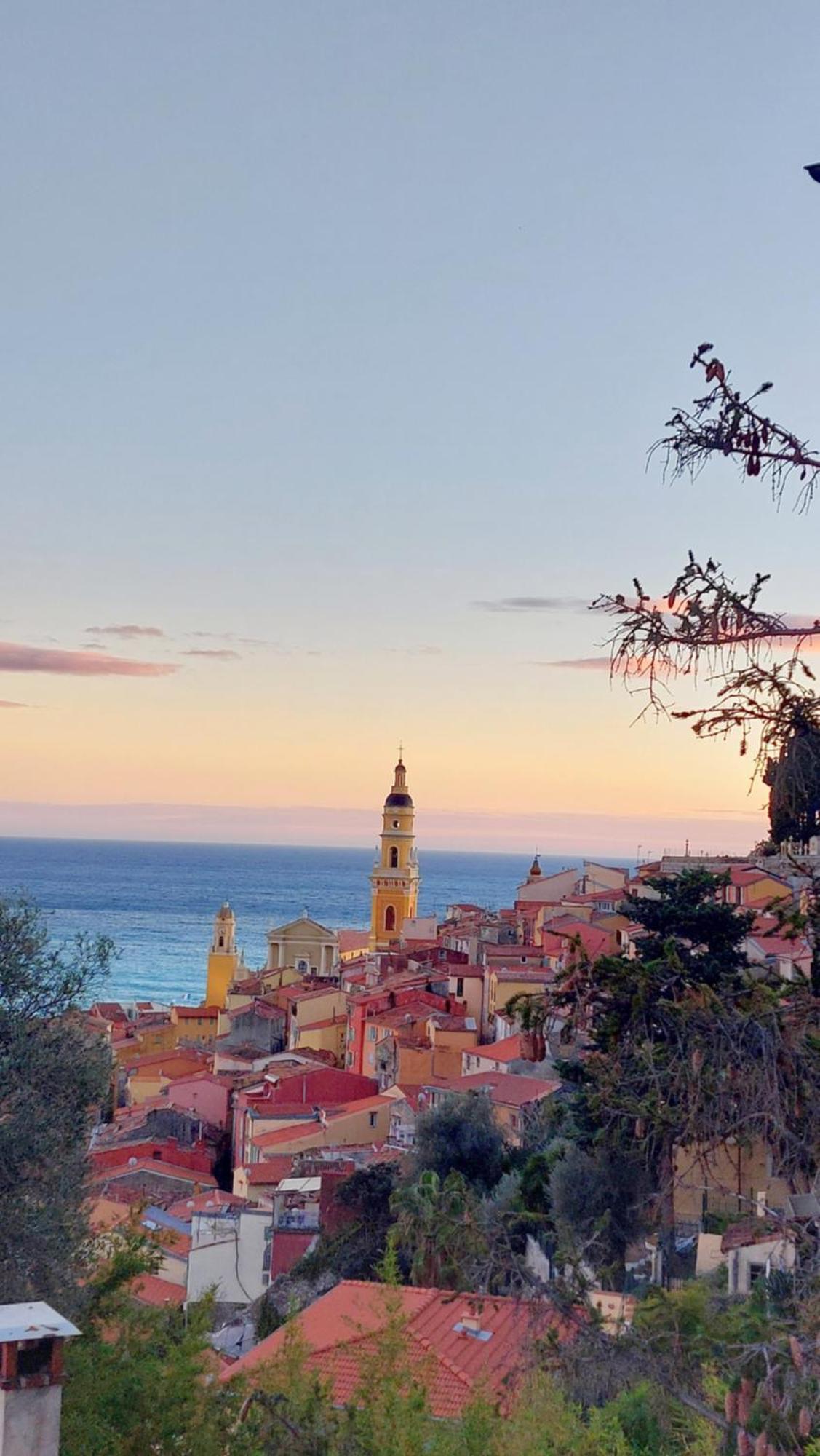 Menton, Centre Historique, Vue Mer Exterior foto